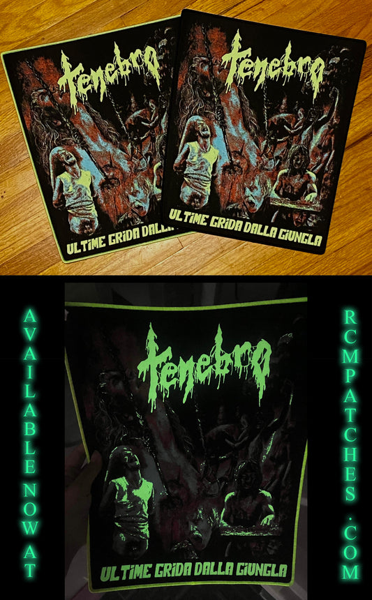 Tenebro "Ultime Grida Dalla Giungla" Backpatch