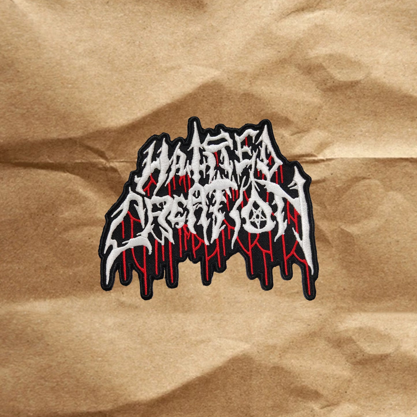 Hatred Creation - Embroidered Logos