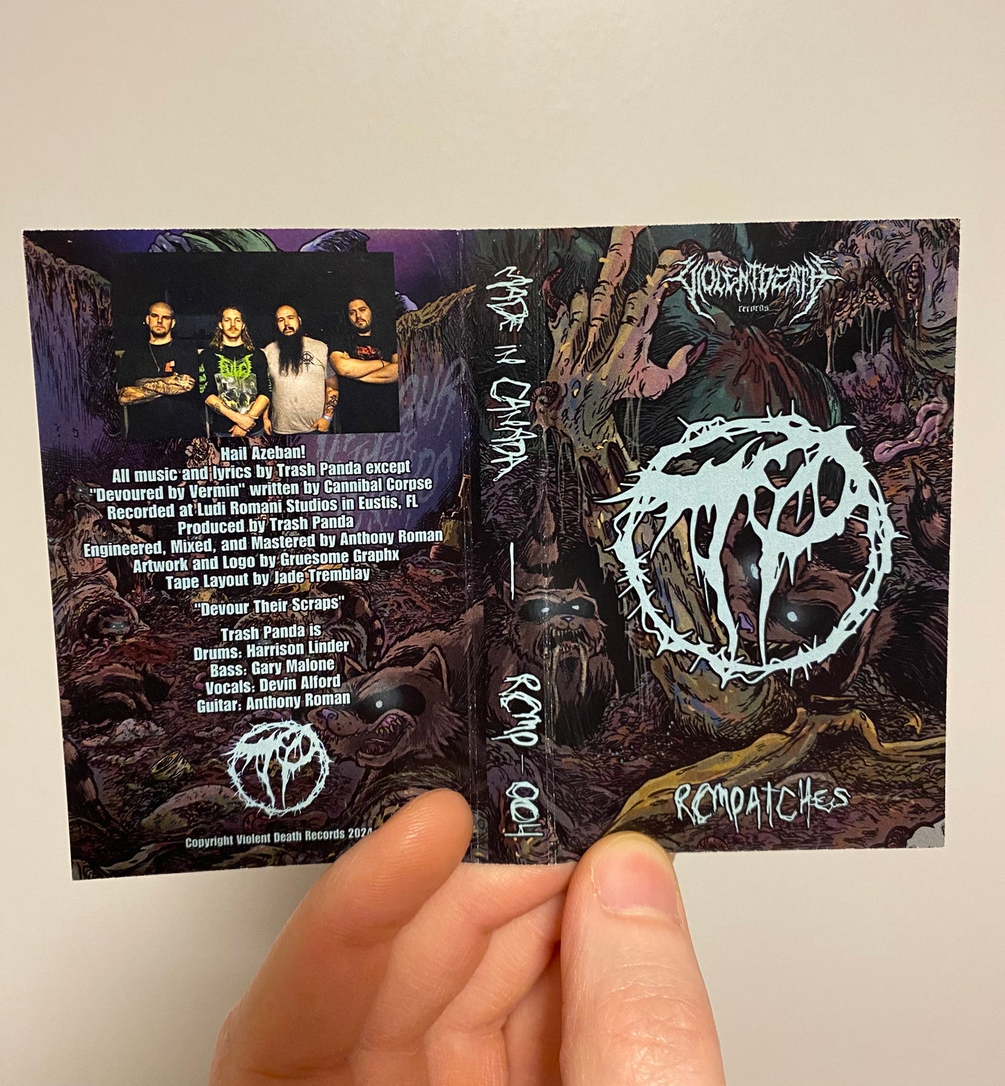 Trash Panda - Devour Their Scraps (Tape)