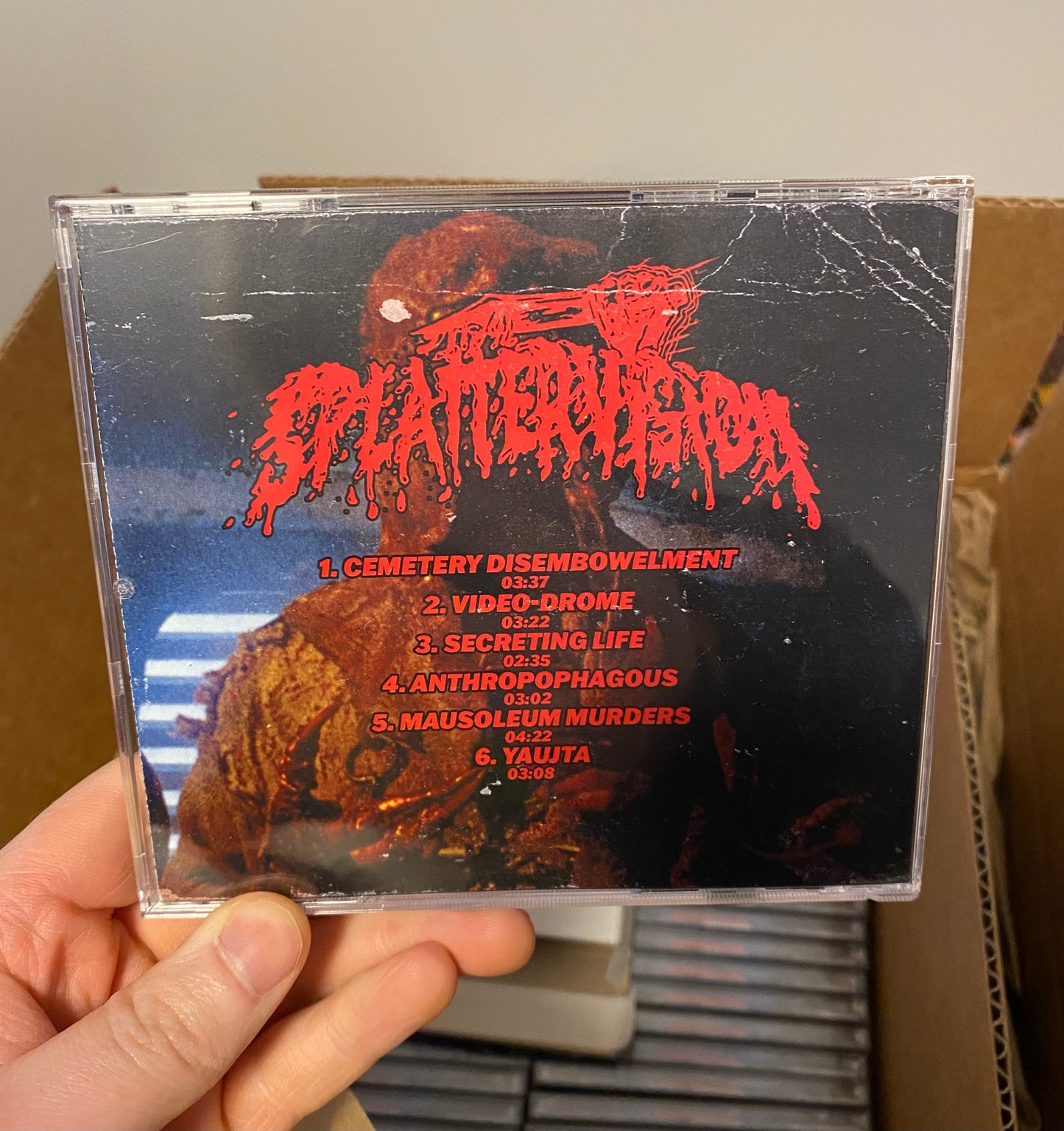 Splattervision - Self Titled EP CDs