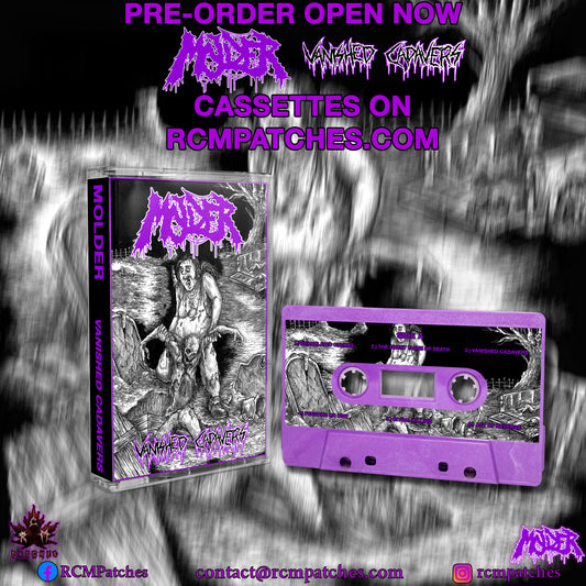 PRE-ORDER : Molder - Vanished Cadavers Tape
