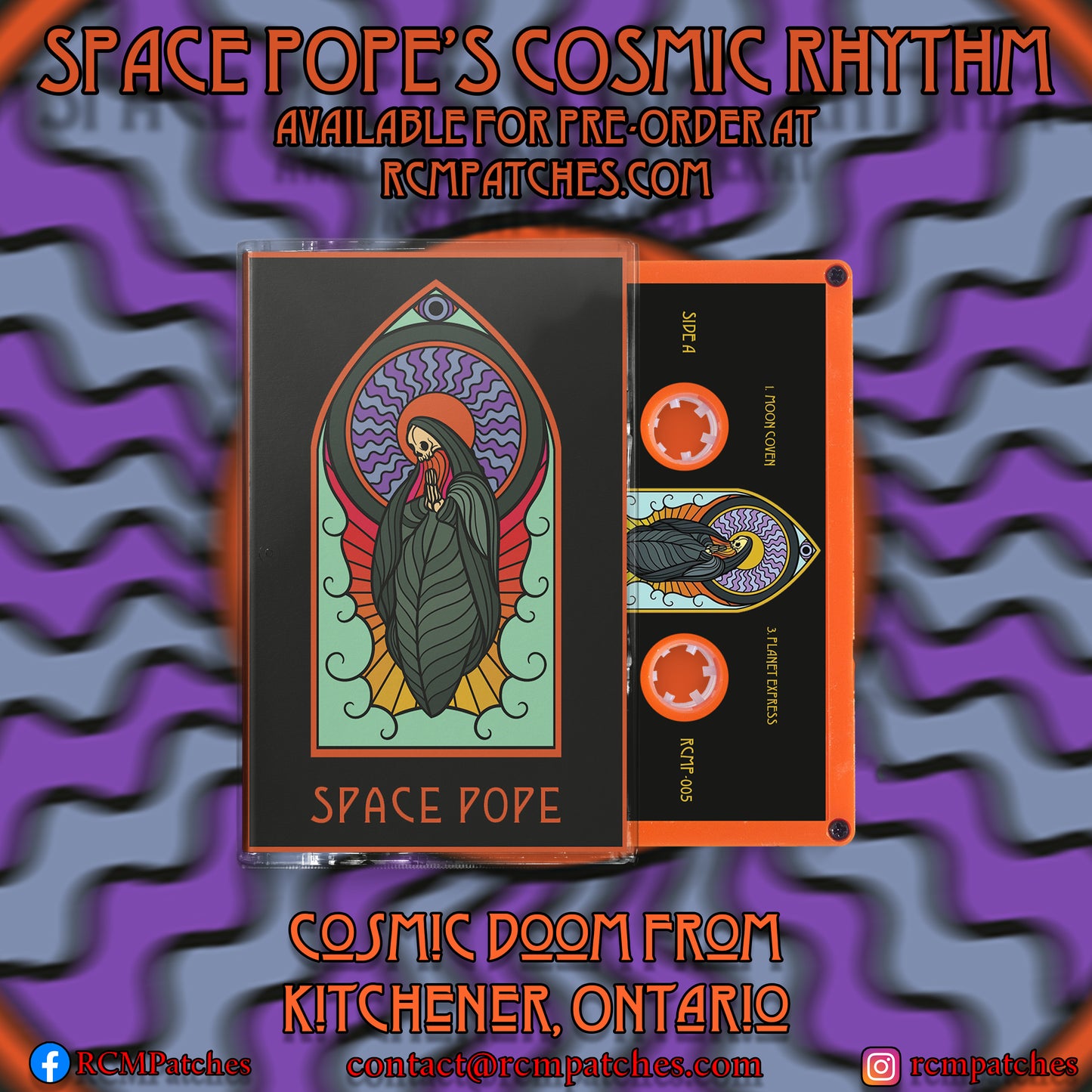 Space Pope - Space Pope's Cosmic Rhythm (Tape)
