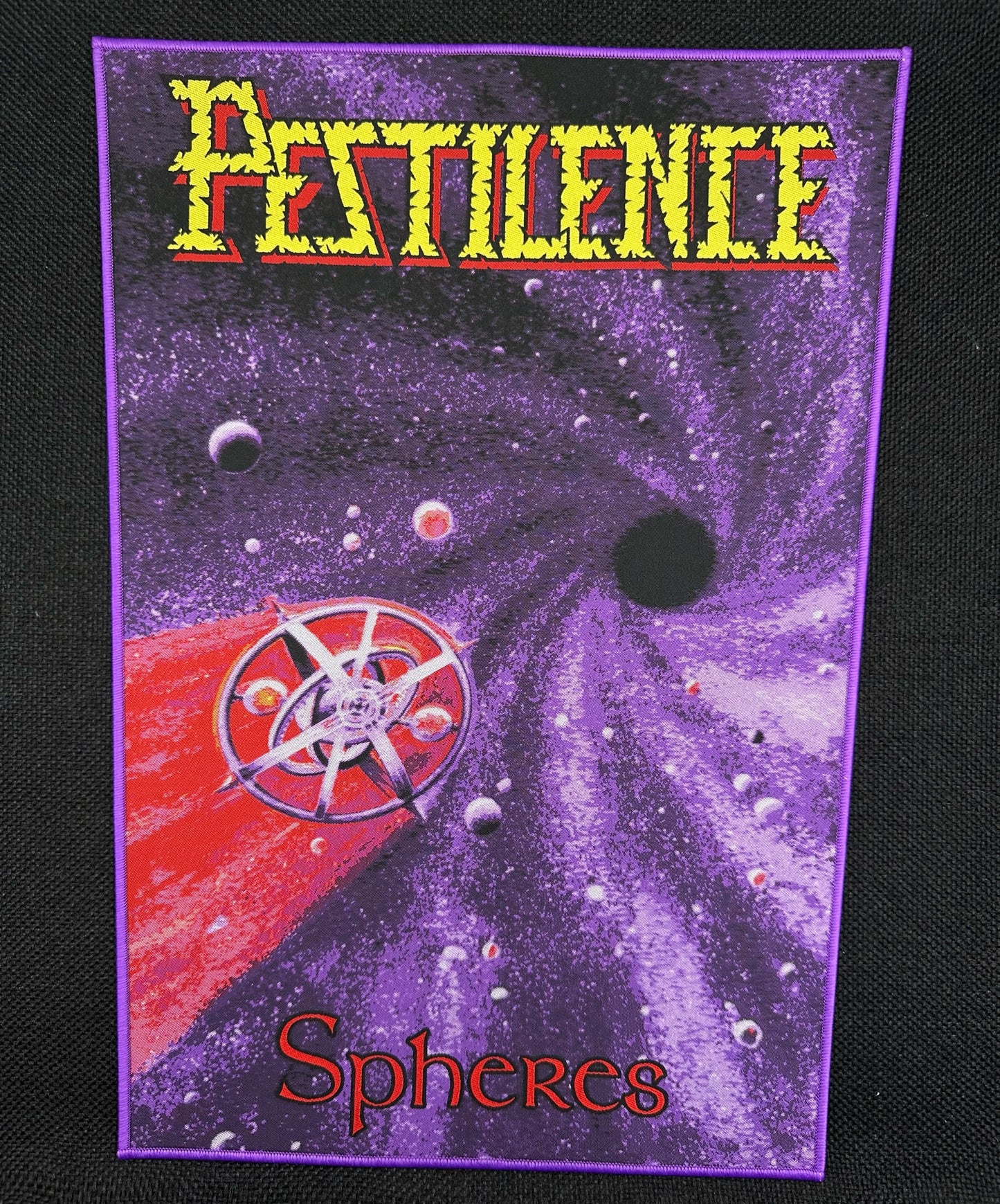 Pestilence "Spheres" Official Backpatch