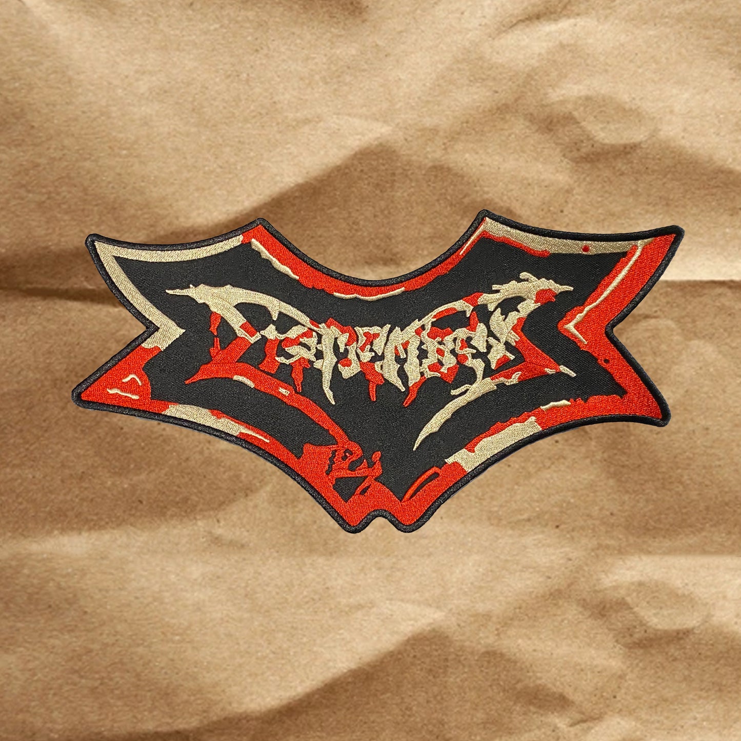 Dismember - Indecent and Obscene Embroidered Top Rockers