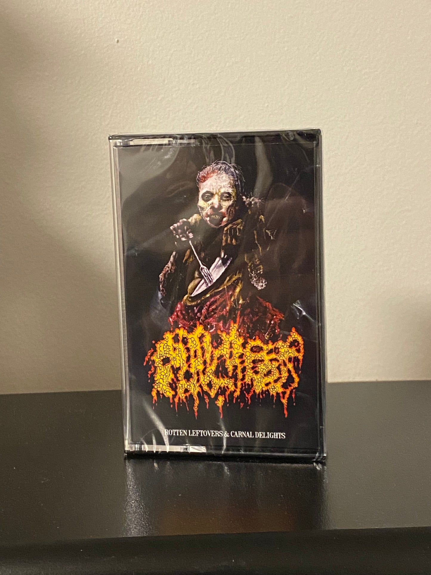 Phlegmesis - Rotten Leftovers & Carnal Delights (tape)