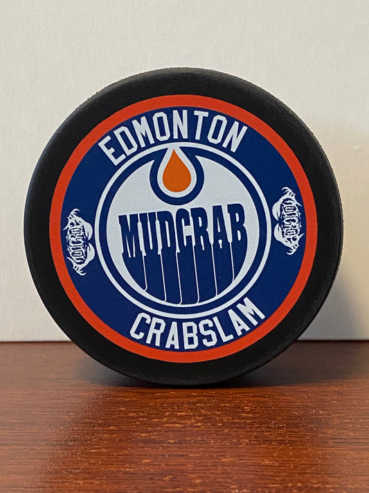 Mudcrab - Edmonton Crabslam Hockey Pucks