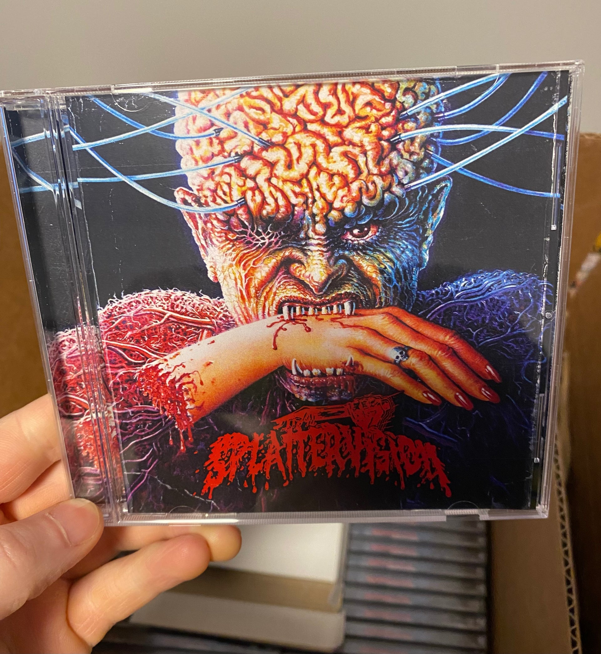Splattervision - Self Titled EP CDs – RCMPatches
