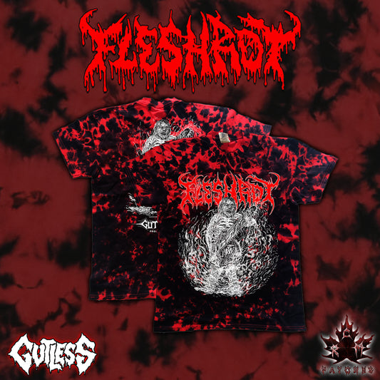 Fleshrot - Tie Dye Demo Shirts
