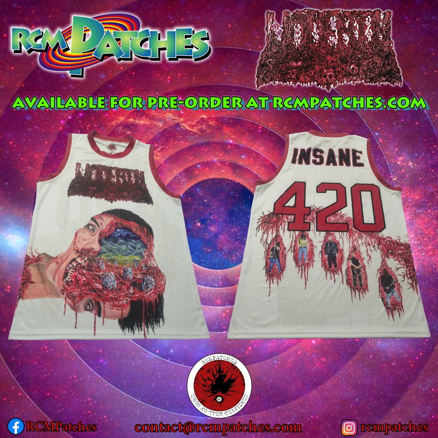 Basketball Jersey - Undeath - "More Insane"