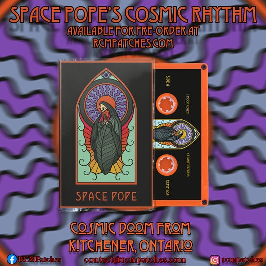 PRE-ORDER - Space Pope - Space Pope's Cosmic Rhythm (Tape)